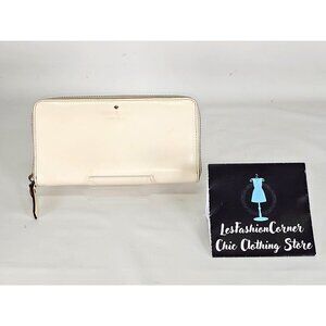 Kate Spade New York Women's Ecru Braelynn Continental Wallet 134